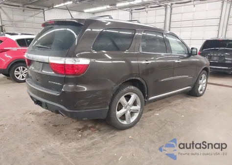 2012 Dodge Durango Citadel z USA, uszkodzony, nr VIN 1C4SDJET7CC321087